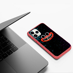 Чехол iPhone 11 Pro матовый POPPY PLAYTIME ПОППИ ПЛЕЙТАЙМ МОРДОЧКА ХАГГИ ВАГГИ, цвет: 3D-красный — фото 2