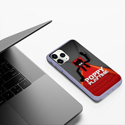 Чехол iPhone 11 Pro матовый ХАГГИ ВАГГИ Я ИДУ ЗА ТОБОЙ - POPPY PLAYTIME, цвет: 3D-светло-сиреневый — фото 2