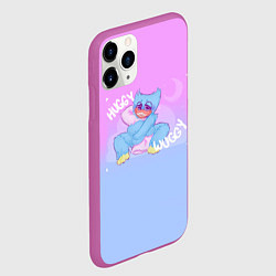 Чехол iPhone 11 Pro матовый POPPY PLAYTIME - ХАГГИ ВАГГИ С ПОДУШКОЙ, цвет: 3D-фиолетовый — фото 2