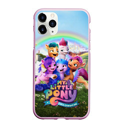 Чехол iPhone 11 Pro матовый My Little Pony: A New Generation, цвет: 3D-розовый