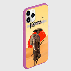 Чехол iPhone 11 Pro матовый KENSHI КЕНШИ, цвет: 3D-фиолетовый — фото 2
