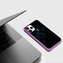 Чехол iPhone 11 Pro матовый HSD Мясник, цвет: 3D-фиолетовый — фото 2