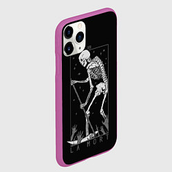 Чехол iPhone 11 Pro матовый Жнец La Mort, цвет: 3D-фиолетовый — фото 2
