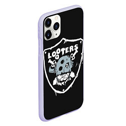 Чехол iPhone 11 Pro матовый Looters, цвет: 3D-светло-сиреневый — фото 2