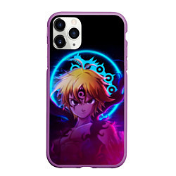 Чехол iPhone 11 Pro матовый MELIODAS 7 DAEDLY SINS МЕЛИОДАС