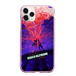 Чехол iPhone 11 Pro матовый Disco art, цвет: 3D-розовый