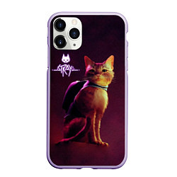 Чехол iPhone 11 Pro матовый Stray: Wandering Cat