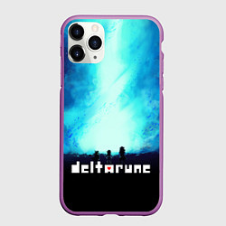 Чехол iPhone 11 Pro матовый DELTARUNE ГЕРОИ ИГРЫ