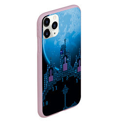 Чехол iPhone 11 Pro матовый Terrarians moon, цвет: 3D-розовый — фото 2