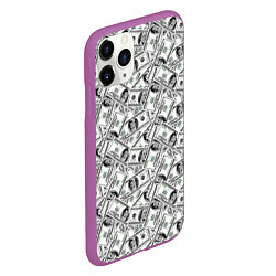Чехол iPhone 11 Pro матовый Миллионер Millionaire, цвет: 3D-фиолетовый — фото 2