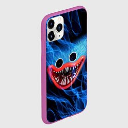 Чехол iPhone 11 Pro матовый POPPY PLAYTIME ХАГИ ВАГИ В ОГНЕ, цвет: 3D-фиолетовый — фото 2