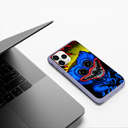 Чехол iPhone 11 Pro матовый POPPY PLAYTIME ХАГИ ВАГИ, Я ПОЙМАЮ ТЕБЯ!, цвет: 3D-светло-сиреневый — фото 2