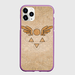 Чехол iPhone 11 Pro матовый Магическая книга: DELTARUNE