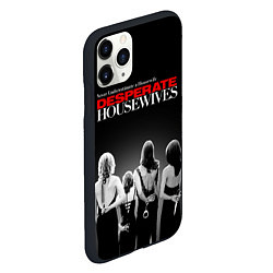 Чехол iPhone 11 Pro матовый Desperate Housewives - стоят спиной, цвет: 3D-черный — фото 2