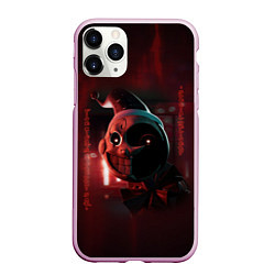 Чехол iPhone 11 Pro матовый Мундроп FNAF Security Breach, цвет: 3D-розовый
