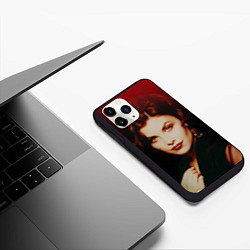 Чехол iPhone 11 Pro матовый Twin Peaks - Одри Хорн, цвет: 3D-черный — фото 2
