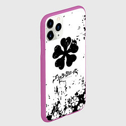 Чехол iPhone 11 Pro матовый Чёрный клевер манга,, цвет: 3D-фиолетовый — фото 2