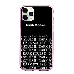 Чехол iPhone 11 Pro матовый Dark souls 2 темные души, цвет: 3D-розовый