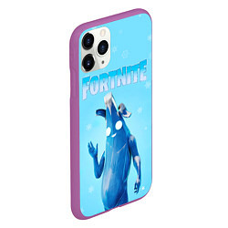 Чехол iPhone 11 Pro матовый Frozen Peely Банан, цвет: 3D-фиолетовый — фото 2