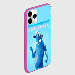 Чехол iPhone 11 Pro матовый Frozen Peely Банан, цвет: 3D-фиолетовый — фото 2