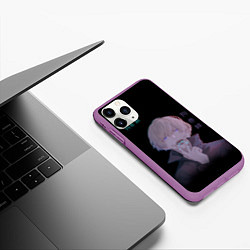 Чехол iPhone 11 Pro матовый Toge Inumaki Инумаки, цвет: 3D-фиолетовый — фото 2