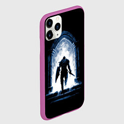 Чехол iPhone 11 Pro матовый Избранный мертвец, цвет: 3D-фиолетовый — фото 2