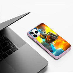 Чехол iPhone 11 Pro матовый S T A L K E R 2: Heart of Chernobyl, цвет: 3D-розовый — фото 2