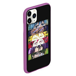 Чехол iPhone 11 Pro матовый Kuroko No Basket, цвет: 3D-фиолетовый — фото 2