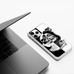 Чехол iPhone 11 Pro матовый Salvador Dali - Сальвадор Дали, цвет: 3D-белый — фото 2