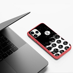 Чехол iPhone 11 Pro матовый EXO BAND : эхо, цвет: 3D-красный — фото 2