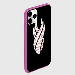 Чехол iPhone 11 Pro матовый Источник зла, цвет: 3D-фиолетовый — фото 2