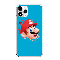 Чехол iPhone 11 Pro матовый Mario арт