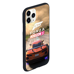 Чехол iPhone 11 Pro матовый Forza Horizon 5 Игра, цвет: 3D-черный — фото 2