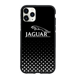 Чехол iPhone 11 Pro матовый Jaguar, Ягуар Здезды, цвет: 3D-черный