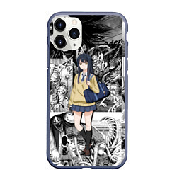 Чехол iPhone 11 Pro матовый Mieruko-chan