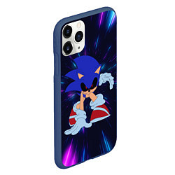 Чехол iPhone 11 Pro матовый SONIC EXE СОНИК, цвет: 3D-тёмно-синий — фото 2