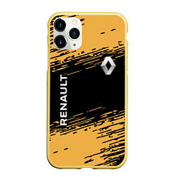 Чехол iPhone 11 Pro матовый Renault автомобильная марка