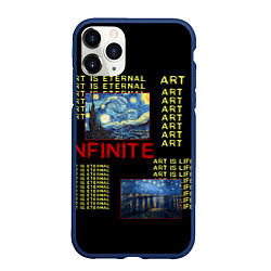 Чехол iPhone 11 Pro матовый Ван Гог Infinite