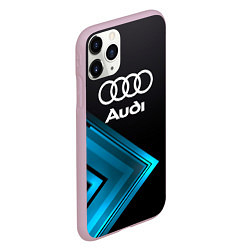 Чехол iPhone 11 Pro матовый Audi Sport, цвет: 3D-розовый — фото 2