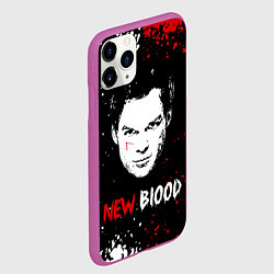 Чехол iPhone 11 Pro матовый Декстер Новая Кровь Dexter New Blood, цвет: 3D-фиолетовый — фото 2
