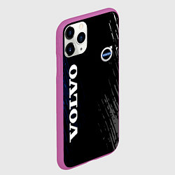 Чехол iPhone 11 Pro матовый Volvo марка автомобиля, цвет: 3D-фиолетовый — фото 2