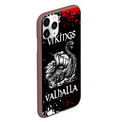 Чехол iPhone 11 Pro матовый Викинги: Вальхалла Vikings: Valhalla, цвет: 3D-коричневый — фото 2