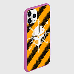 Чехол iPhone 11 Pro матовый Iron within, Iron without, цвет: 3D-фиолетовый — фото 2