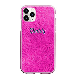Чехол iPhone 11 Pro матовый Daddy pink, цвет: 3D-розовый