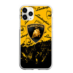 Чехол iPhone 11 Pro матовый Lamborghini Auto Sport