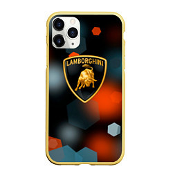 Чехол iPhone 11 Pro матовый Lamborghini - Размытие