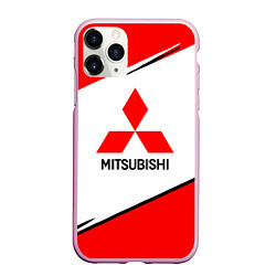 Чехол iPhone 11 Pro матовый Mitsubishi Logo Geometry