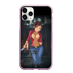 Чехол iPhone 11 Pro матовый Claire Redfield from Resident Evil 2 remake by sex, цвет: 3D-розовый