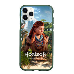 Чехол iPhone 11 Pro матовый Элой Horizon Forbidden West