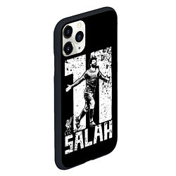 Чехол iPhone 11 Pro матовый Мохамед Салах Mohamed Salah, цвет: 3D-черный — фото 2